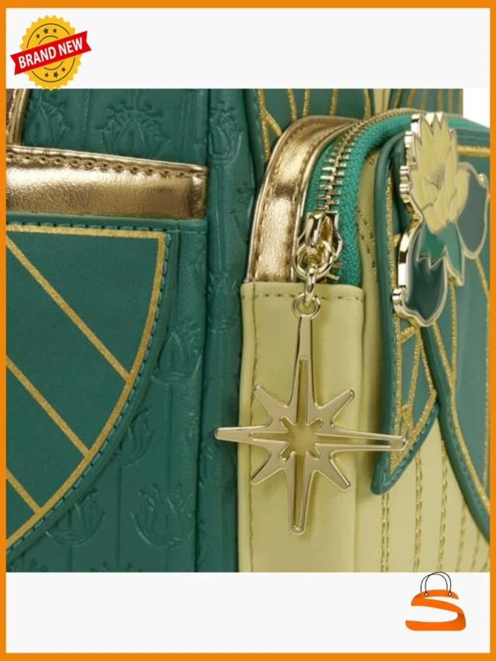Disney Princess Tiana Mini Backpack Faux Leather Loungefly